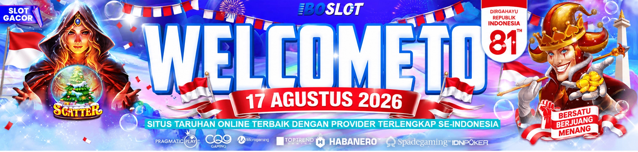 Welcome Banner Iboslot